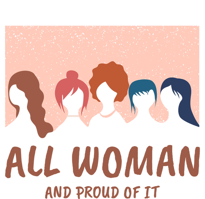 All Woman And Proud Of It Coaster