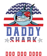 American Daddy Shark Doo Doo Doo America 4Th Of July T-Shirt