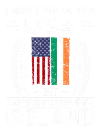 Irish American Flag Gift Meaningful Gift My Story Began In Ireland T-Shirt