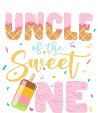 Funny Ice Cream Lover Sweetie  Uncle Of The Sweet One Sustainable Knit Beanie