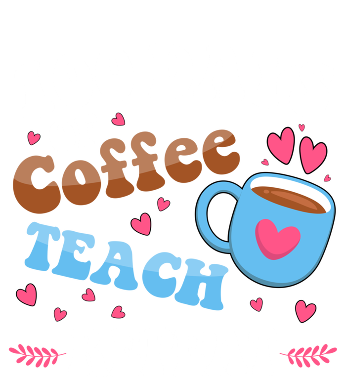 100 Days Of Coffee Teach Repeat 100th Day Of School Teacher Great Gift Tall Sweatshirt