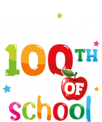 100 Days Of School Teachers Happy 100th Day Of School Meaningful Gift Hoodie