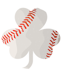 3 Leaf Clover Baseball St Patricks Day Catcher Shamrock Gift T-Shirt