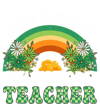 5th Grade Teacher Rainbow St Patricks Day One Lucky Teacher Gift Women's V-Neck T-Shirt