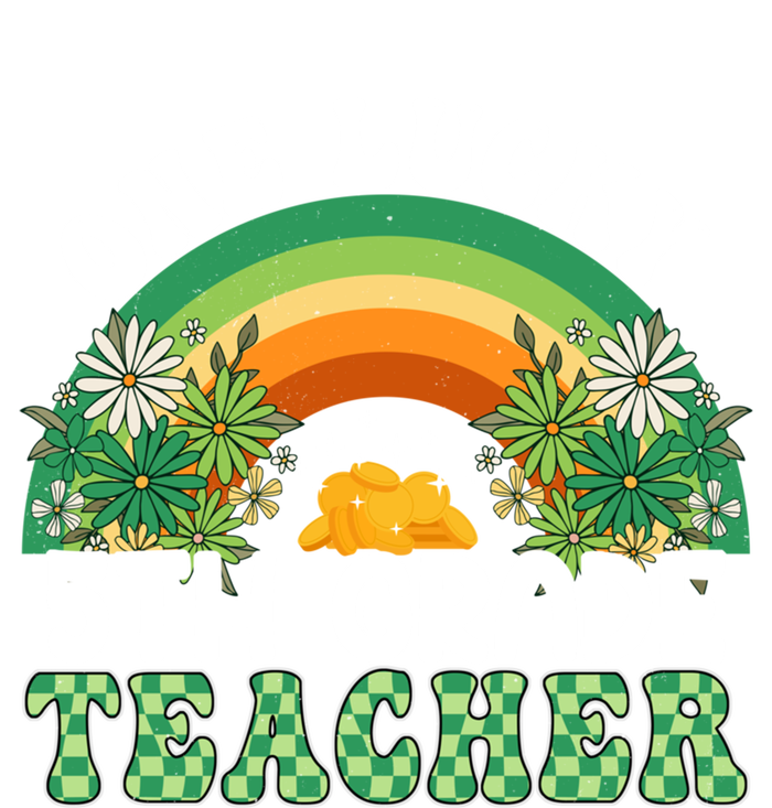 5th Grade Teacher Rainbow St Patricks Day One Lucky Teacher Gift Women's V-Neck T-Shirt