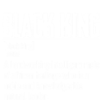 African Pride Black History Month Black King Definition Gift T-Shirt