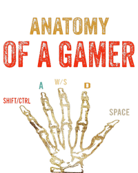 Anatomy of a Gamer Hand funny gaming Tank Top