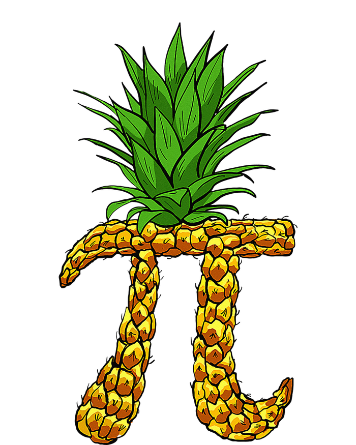 Pineapple Pi Funny Pi Day Pi Neapple Pi T-Shirt