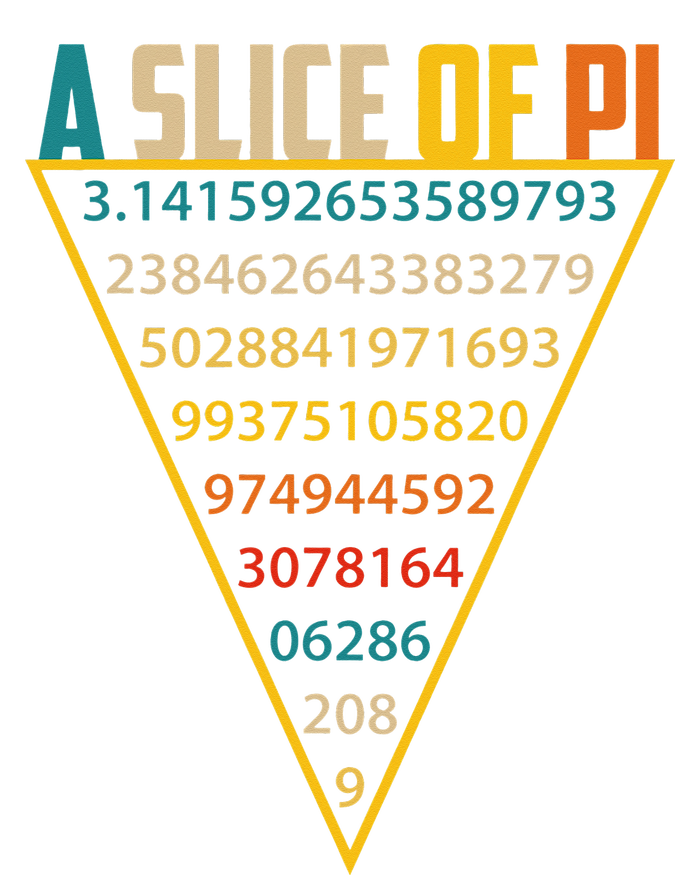 Slice of Pi Day for  3.14 Pi Symbol T-Shirt