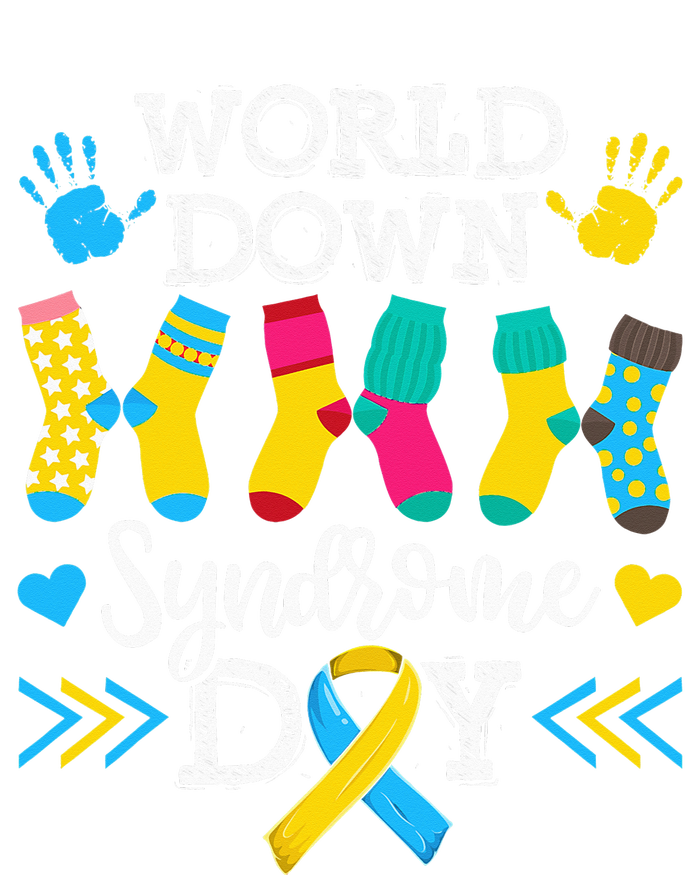 Socks World Down Syndrome Awareness Day Dry Zone Grid Polo