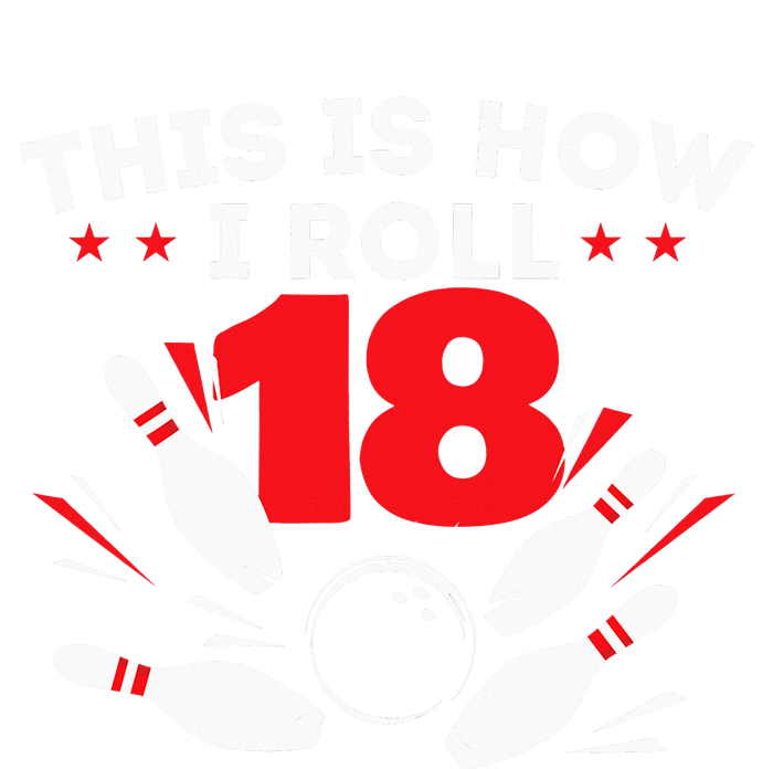 18th Birthday Bowling Lover 18 Years Old Bday Tall Long Sleeve T-Shirt