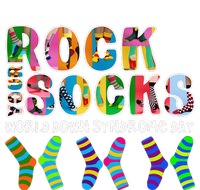 Rock Your Socks World Down Syndrome Day Awareness Mesh Reversible Basketball Jersey Tank