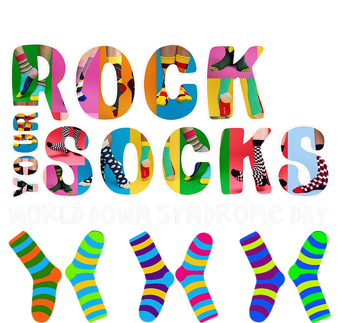 Rock Your Socks World Down Syndrome Day Awareness Mesh Reversible Basketball Jersey Tank