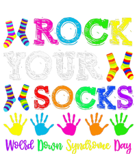 World Down Syndrome Day Rock Your Socks Awareness Support T-Shirt