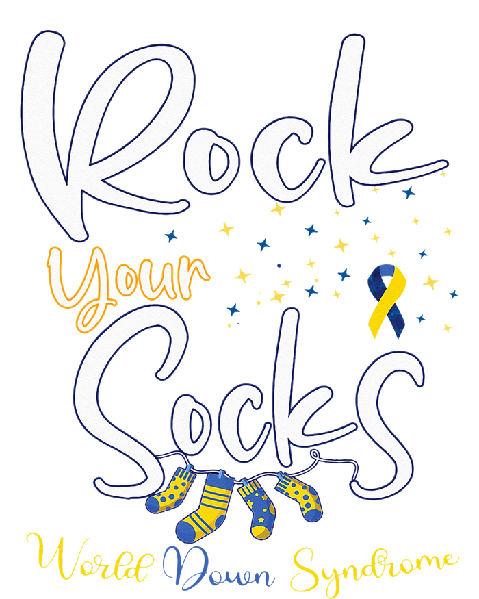 World Down Syndrome Day Rock Your Socks Awareness Flat Bill Trucker Hat