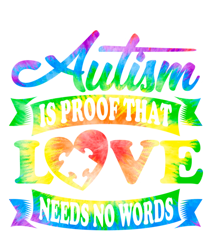 Autism Is Proof That Love Needs No Words Autistic Gift Doggie Tank