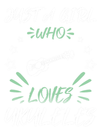 Just A Who Loves Ukuleles Gift Softstyle Adult Sport Polo