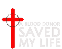 A Blood Donor Saved My Life Phlebotomy Blood Donor Zip Tote Bag