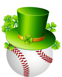 Baseball St Patricks Day Ball Leprechaun Catcher Gift Mousepad