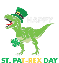 Happy St Patrex Day Funny T Rex St Patricks Day Impact Tech Backpack