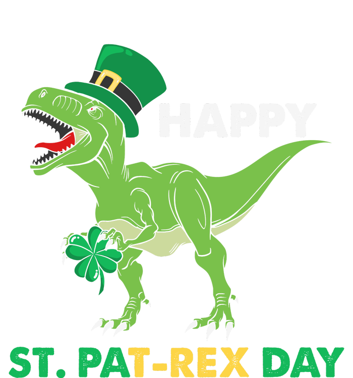 Happy St Patrex Day Funny T Rex St Patricks Day Impact Tech Backpack