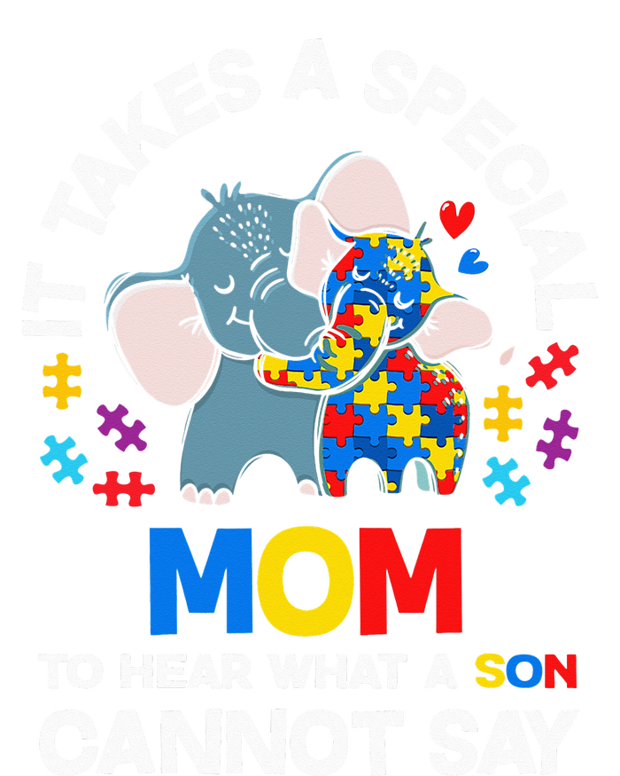 Autism It Takes A Special Mom Autistic Son Proud Autism Mom T-Shirt