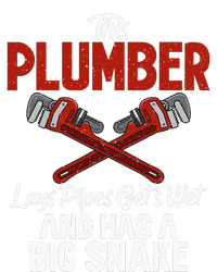 This Plumber lays Pipes gets wet and has a big Snake Plumber Toddler Long Sleeve Shirt