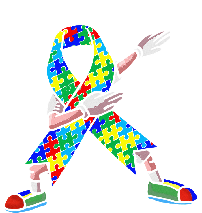 Autism Awareness Dabbing Puzzle Piece Love Dab Dance Valucap Bio-Washed Visor