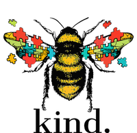 Bee Kind Support Autism Awareness Kindness Day Retro Classic T-Shirt