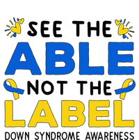 Support Down Syndrome Awareness See The Able Not The Label Kids Hoodie