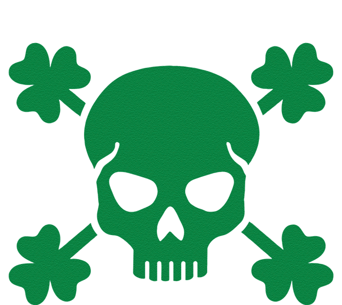 Irish Saint Patricks Day Skull And Crossbones Pirate T-Shirt