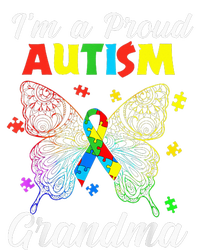 I'm A Proud Autism Grandma Puzzle Ribbon Butterfly Awareness Impact Tech Backpack