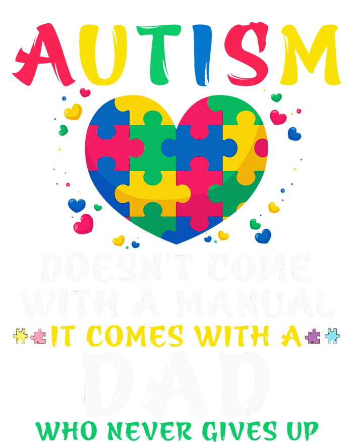  Autism Doesn’t Come With Manual Dad Autism Awareness Puzzle Sustainable Beanie