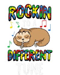 Rocking To A Different Tune Autism Awareness Sloth Tote Bag