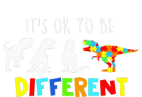 It's Ok To Be Different Autism Awareness Dinosaur Premium Hoodie