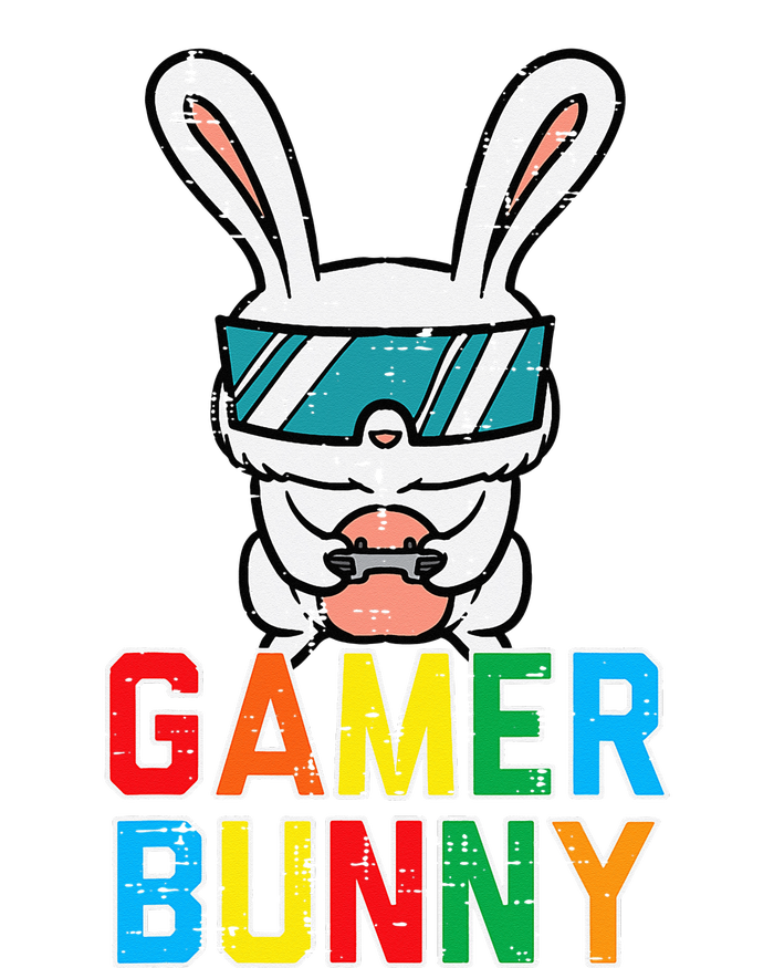 Gamer Bunny Cute Easter Video Game Gaming Ladies Essential Tank