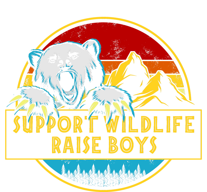 Support Wildlife Rasie Boys T-Shirt