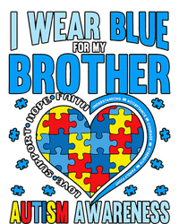 Autism Awareness Brother funny support Women’s Perfect Tri Rocker Tank