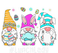 Cute Easter Day Gnome Love Lunch Lady  Matching T-Shirt