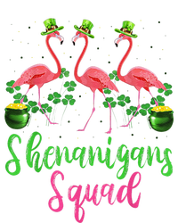 Shenanigan Squad Irish Flamingo Leprechaun St Patrick's Day Drawstring Bag