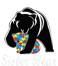 Autism Awareness Sister Bear Support Autistic Adults T-Shirt