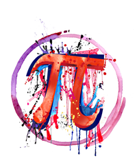 Emotional Pi Symbol Action Painting Art Gift Toddler Sweatshirt