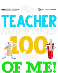 My Teacher Survived 100 Days Of Me Dab 100 Days Of School Toddler Sweatshirt