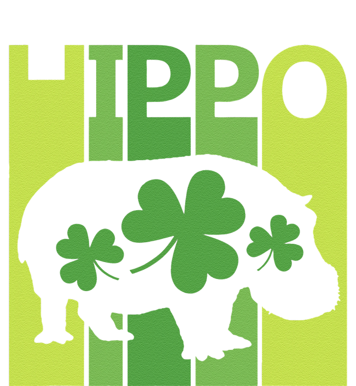 Lucky Hippo Animal St Patrick's Day Irish Gift Kids Tie-Dye T-Shirt