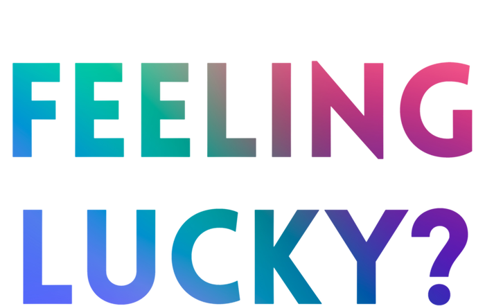 Feeling Lucky Dating Singles Expression Gift Canvas