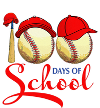 100 Days Of School Baseball Teacher 100th Day Of School T-Shirt