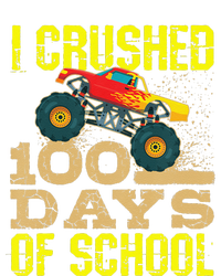 I Crushed 100 Days Of School Monster Truck T-Shirt