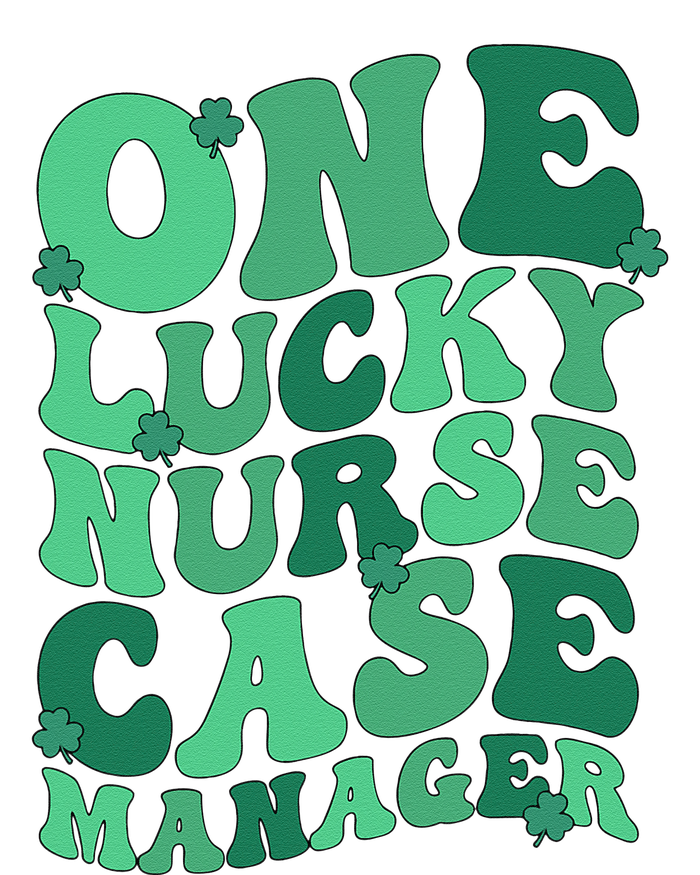 Lucky Nurse Case Manager St. Patrick's Day Case Management Full Zip Hoodie