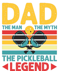 Dad The Man The Myth The Pickleball Legend Garment-Dyed Heavyweight T-Shirt