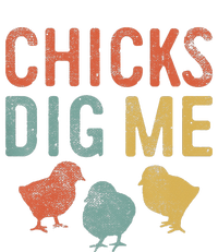 Easter Chicks Dig Me Retro Vintage Chickens Spring Gift T-Shirt